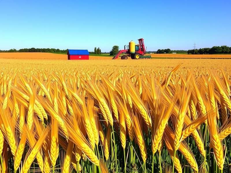 Grain Gathering Elite Farmland View